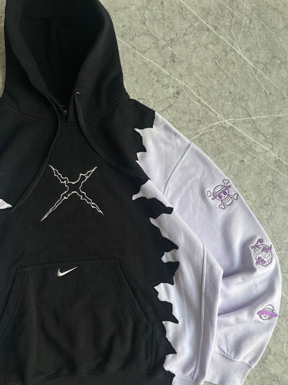 Luffy One Piece Ripped Hoodie XXL