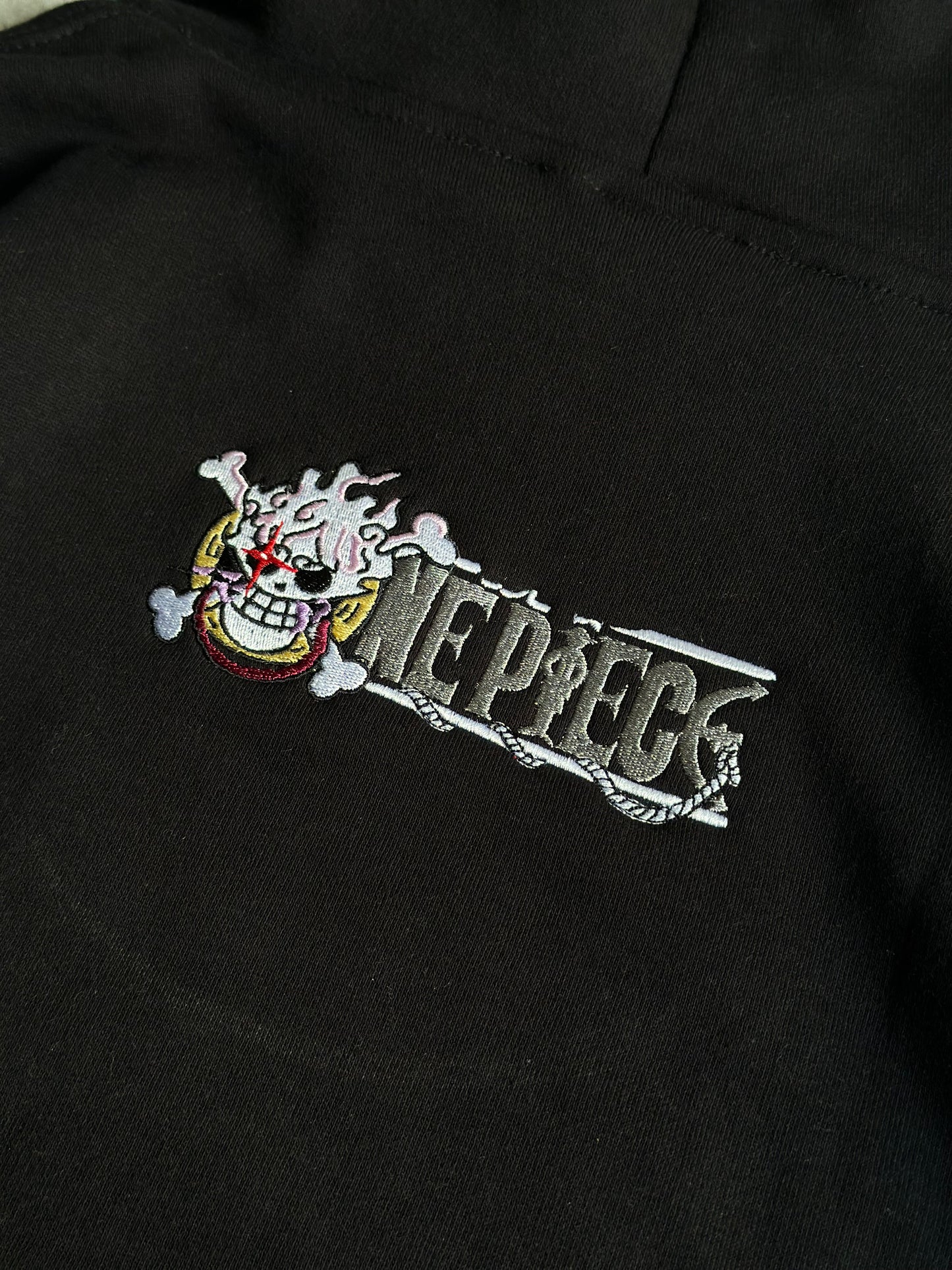 Luffy One Piece Ripped Hoodie XXL