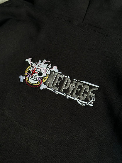Luffy One Piece Ripped Hoodie XXL