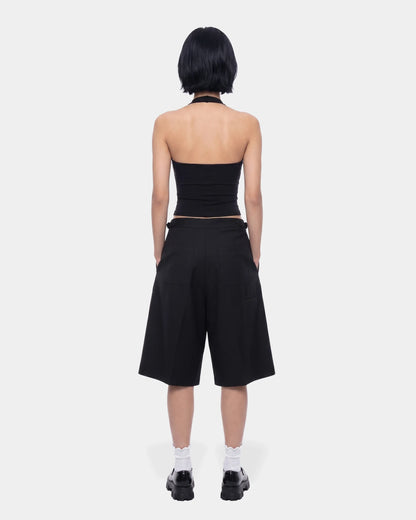 Pleated Trousser Baggy Short