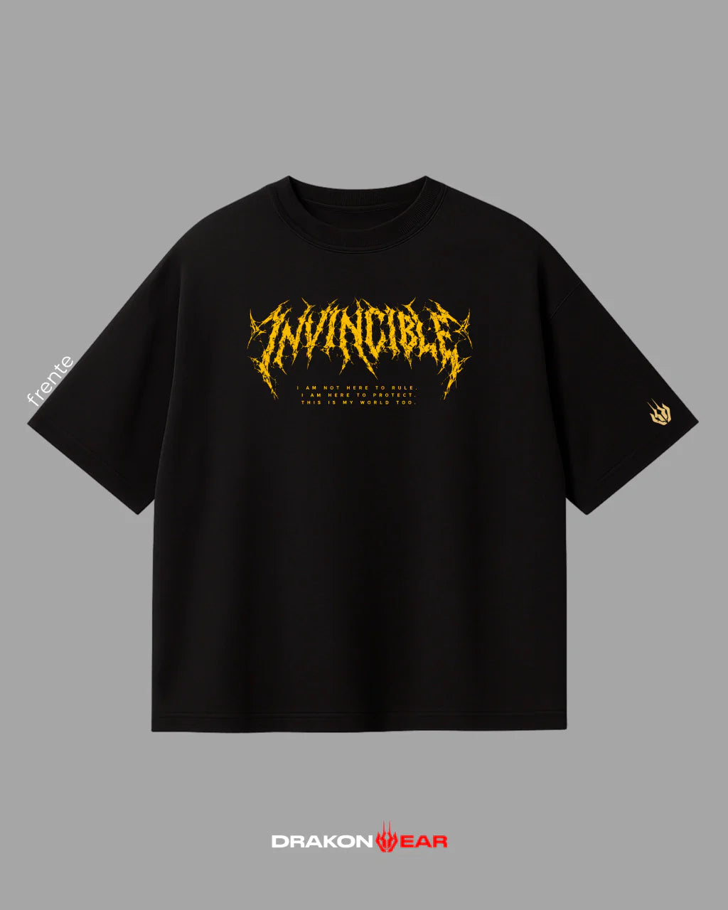 Invincible Series Oversized Shirt