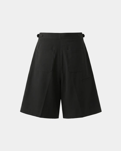 Pleated Trousser Baggy Short