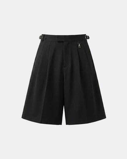 Pleated Trousser Baggy Short